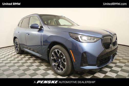 Arctic Race Blue Metallic 2026 BMW X3 30 xDrive