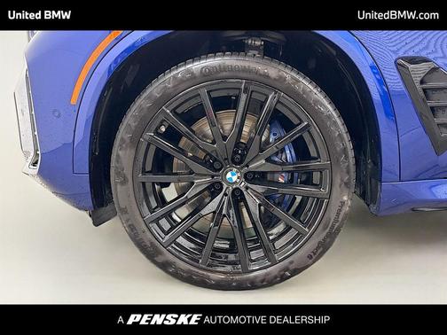 Marina Bay Blue Metallic 2024 BMW X5 M60i