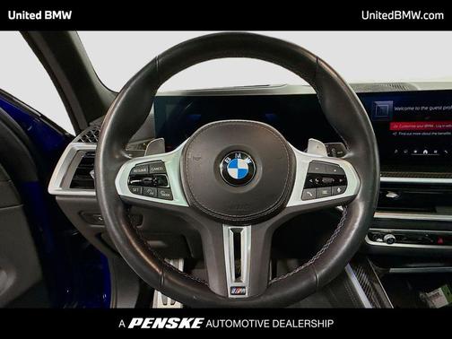 Marina Bay Blue Metallic 2024 BMW X5 M60i