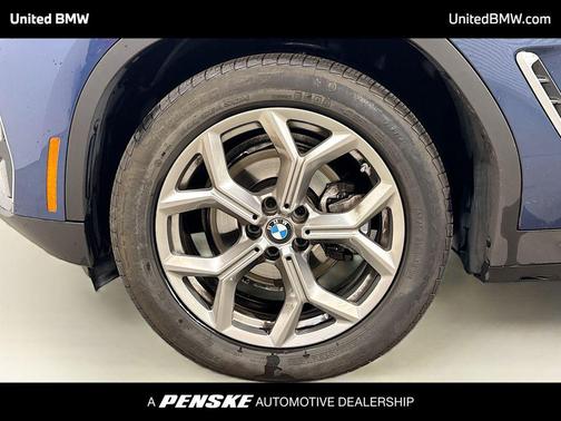 Phytonic Blue Metallic 2024 BMW X3 sDrive30i