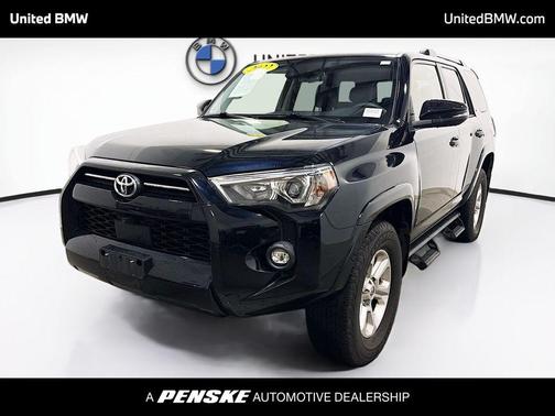 Midnight Black Metallic 2022 Toyota 4Runner SR5 Premium