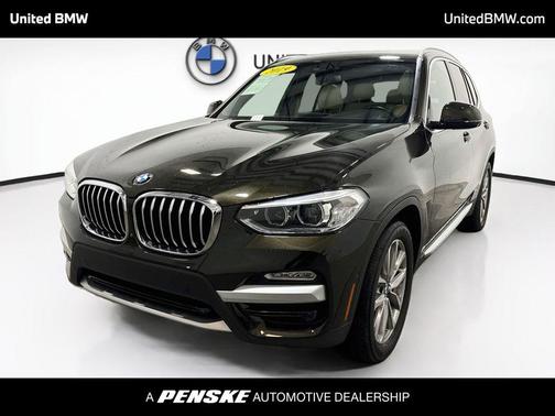 Dark Olive Metallic 2019 BMW X3 sDrive30i