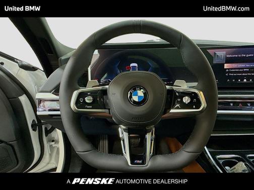 Mineral White Metallic 2026 BMW 740 740i