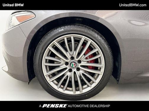 Vesuvio Gray Metallic 2019 Alfa Romeo Giulia Ti Lusso