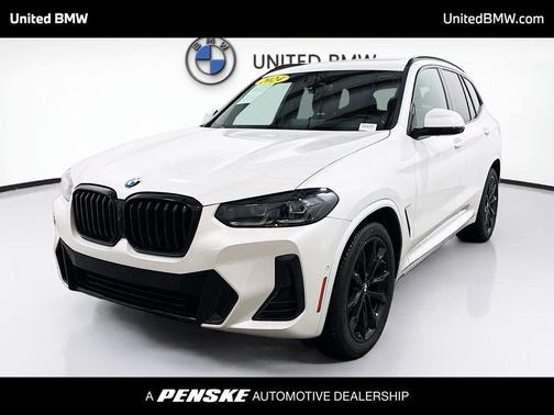 Mineral White Metallic 2024 BMW X3 sDrive30i