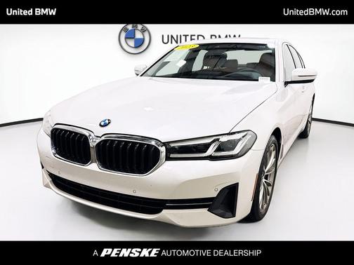 Mineral White Metallic 2023 BMW 530 i