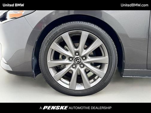 Machine Gray Metallic 2019 Mazda Mazda3 FWD w/Preferred Package