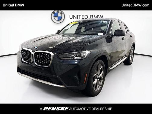 Black Sapphire 2025 BMW X4 xDrive30i