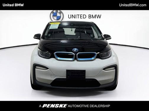 Capparis White w/BMW i Frozen Blue Accent 2019 BMW i3 120Ah w/Range Extender