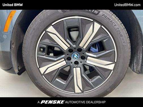 Blue 2024 BMW iX xDrive50
