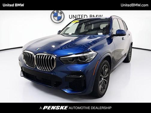 Phytonic Blue Metallic 2022 BMW X5 xDrive40i