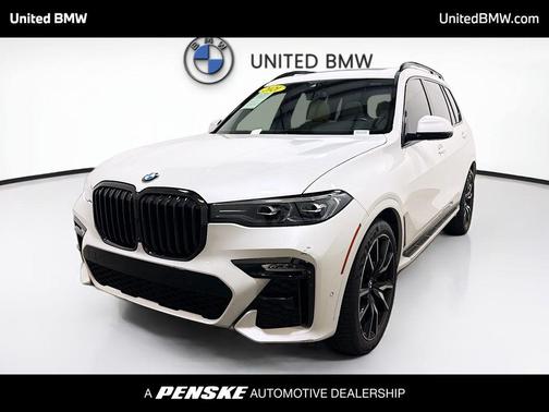 Mineral White Metallic 2021 BMW X7 xDrive40i