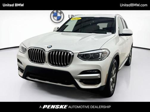 Alpine White 2021 BMW X3 sDrive30i