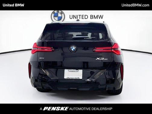 Black Sapphire Metallic 2026 BMW X3 30 xDrive