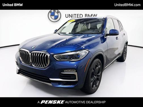 Phytonic Blue Metallic 2019 BMW X5 xDrive40i