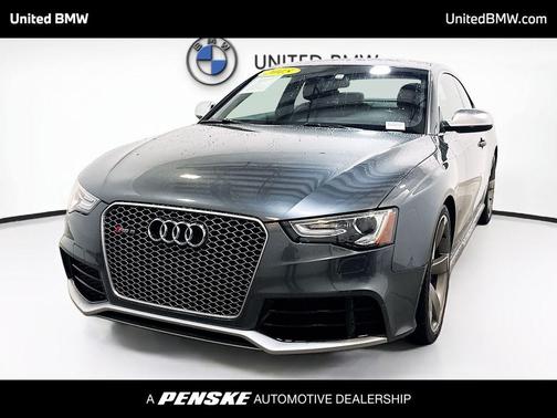 Gray / Black 2015 Audi RS 5 4.2