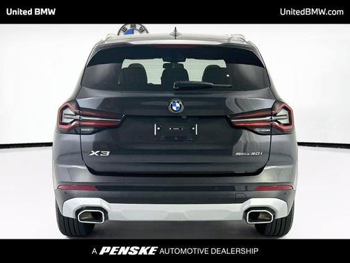 Dark Graphite Metallic 2024 BMW X3 sDrive30i