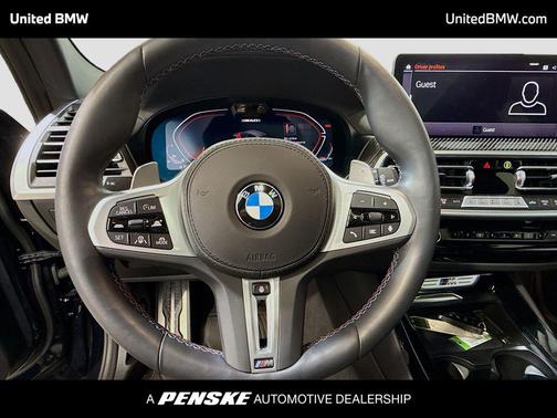 Carbon Black Metallic 2024 BMW X3 M40i