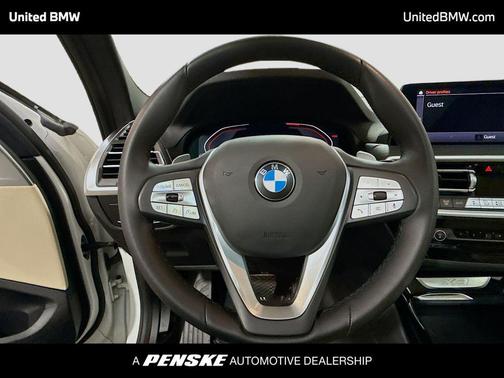 Alpine White 2024 BMW X3 sDrive30i