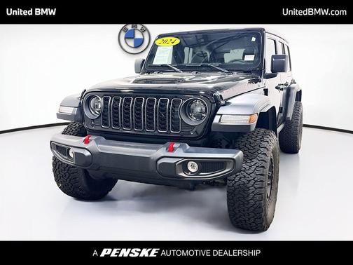 Black Clearcoat 2024 Jeep Wrangler Rubicon