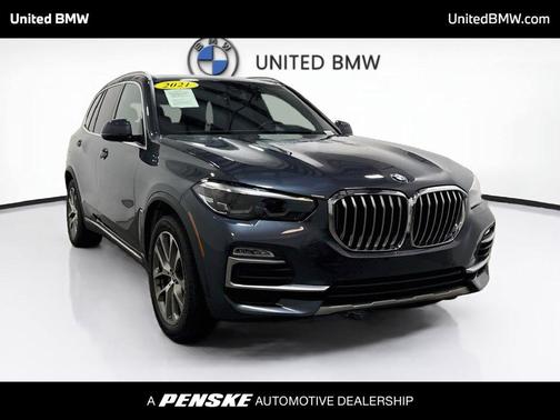 Arctic Gray Metallic 2021 BMW X5 xDrive40i