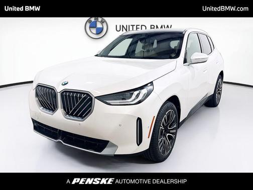 Mineral White Metallic 2026 BMW X3 30 xDrive