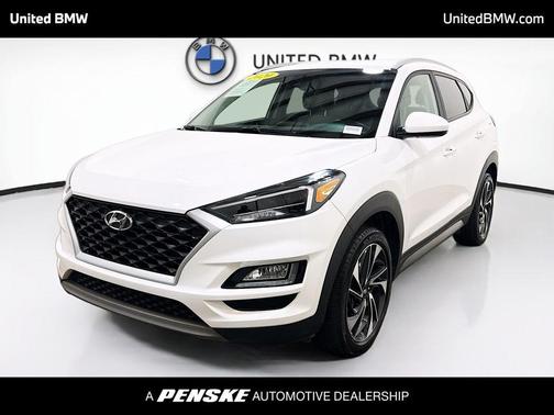 Winter White 2020 Hyundai TUCSON Sport