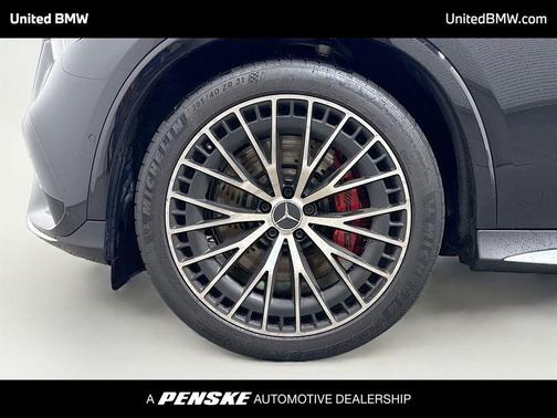 Obsidian Black Metallic 2025 Mercedes-Benz AMG GLC 63 S E Performance 4MATIC Coupe