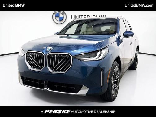 Arctic Race Blue Metallic 2026 BMW X3 30 xDrive
