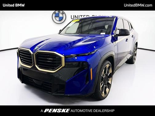 Marina Bay Blue Metallic 2023 BMW XM Base