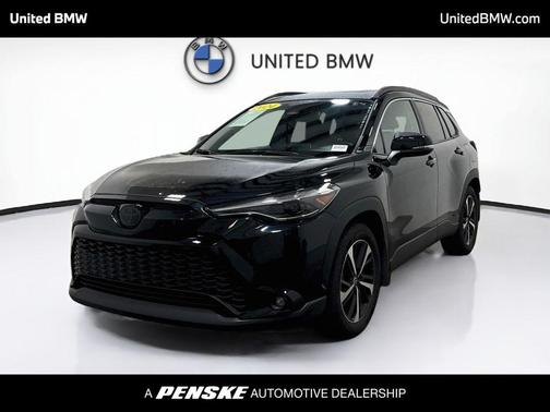 Jet Black 2024 Toyota Corolla Cross Hybrid XSE