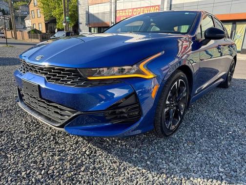 Sapphire Blue 2021 Kia K5 GT-Line