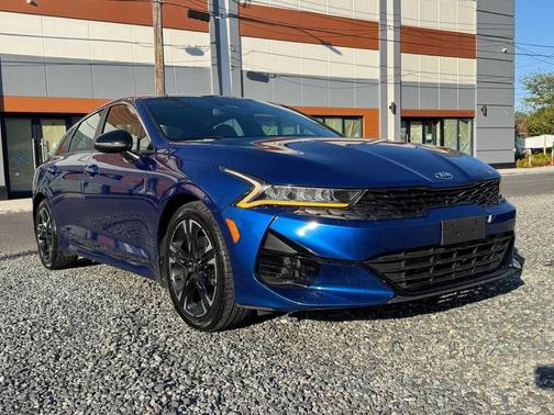 Sapphire Blue 2021 Kia K5 GT-Line