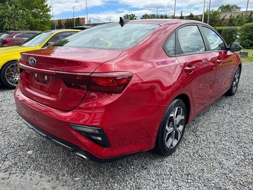 Red 2021 Kia Forte LXS