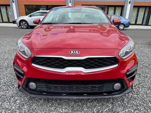 Red 2021 Kia Forte LXS