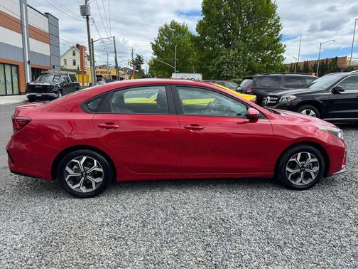 Red 2021 Kia Forte LXS