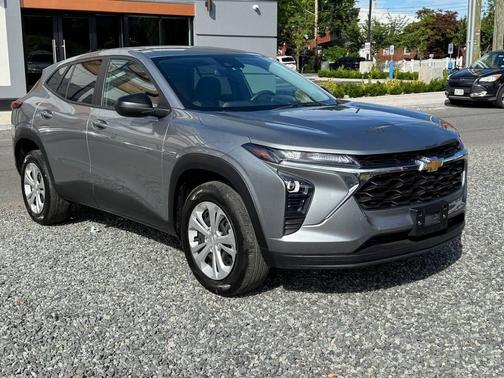 Gray 2024 Chevrolet Trax LS