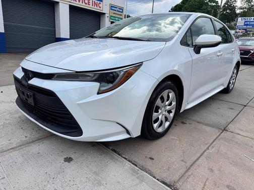 White 2024 Toyota Corolla LE