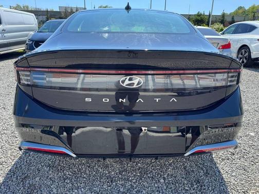 Black 2024 Hyundai SONATA SEL
