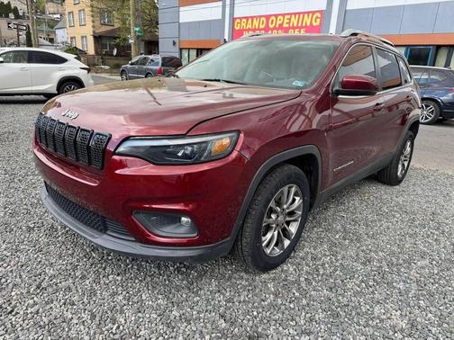 Red 2020 Jeep Cherokee Latitude Plus