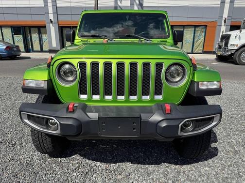Green 2018 Jeep Wrangler Unlimited Sahara