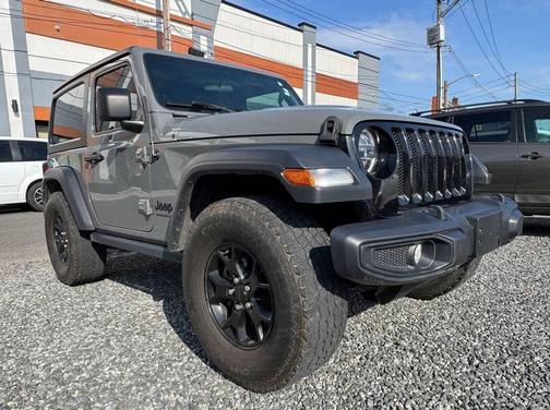 Gray 2021 Jeep Wrangler Willys