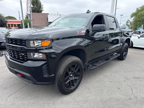 Black 2021 Chevrolet Silverado 1500 Custom Trail Boss