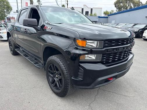 Black 2021 Chevrolet Silverado 1500 Custom Trail Boss