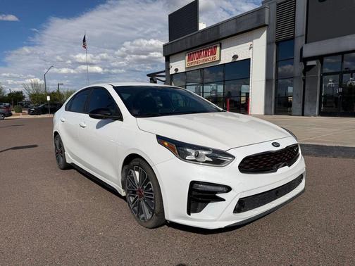 Snow White Pearl 2021 Kia Forte GT