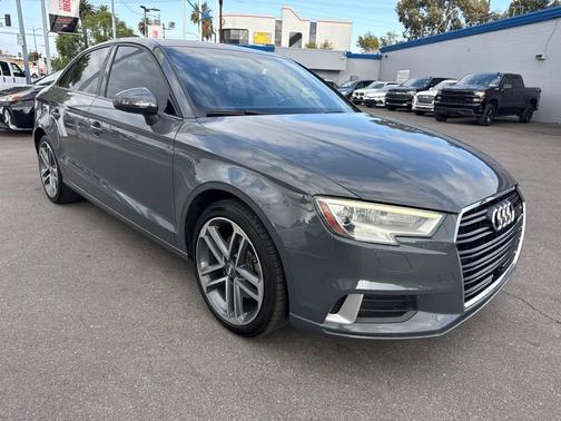 Gray Metallic 2018 Audi A3 2.0T Premium
