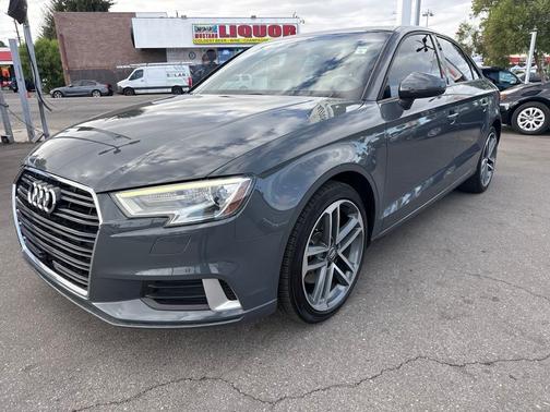Gray Metallic 2018 Audi A3 2.0T Premium