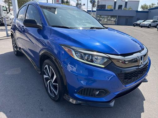 Aegean Blue Metallic 2019 Honda HR-V Sport