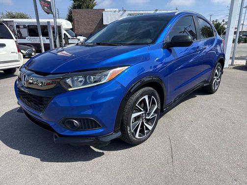 Aegean Blue Metallic 2019 Honda HR-V Sport