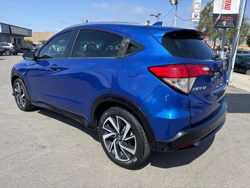 Aegean Blue Metallic 2019 Honda HR-V Sport